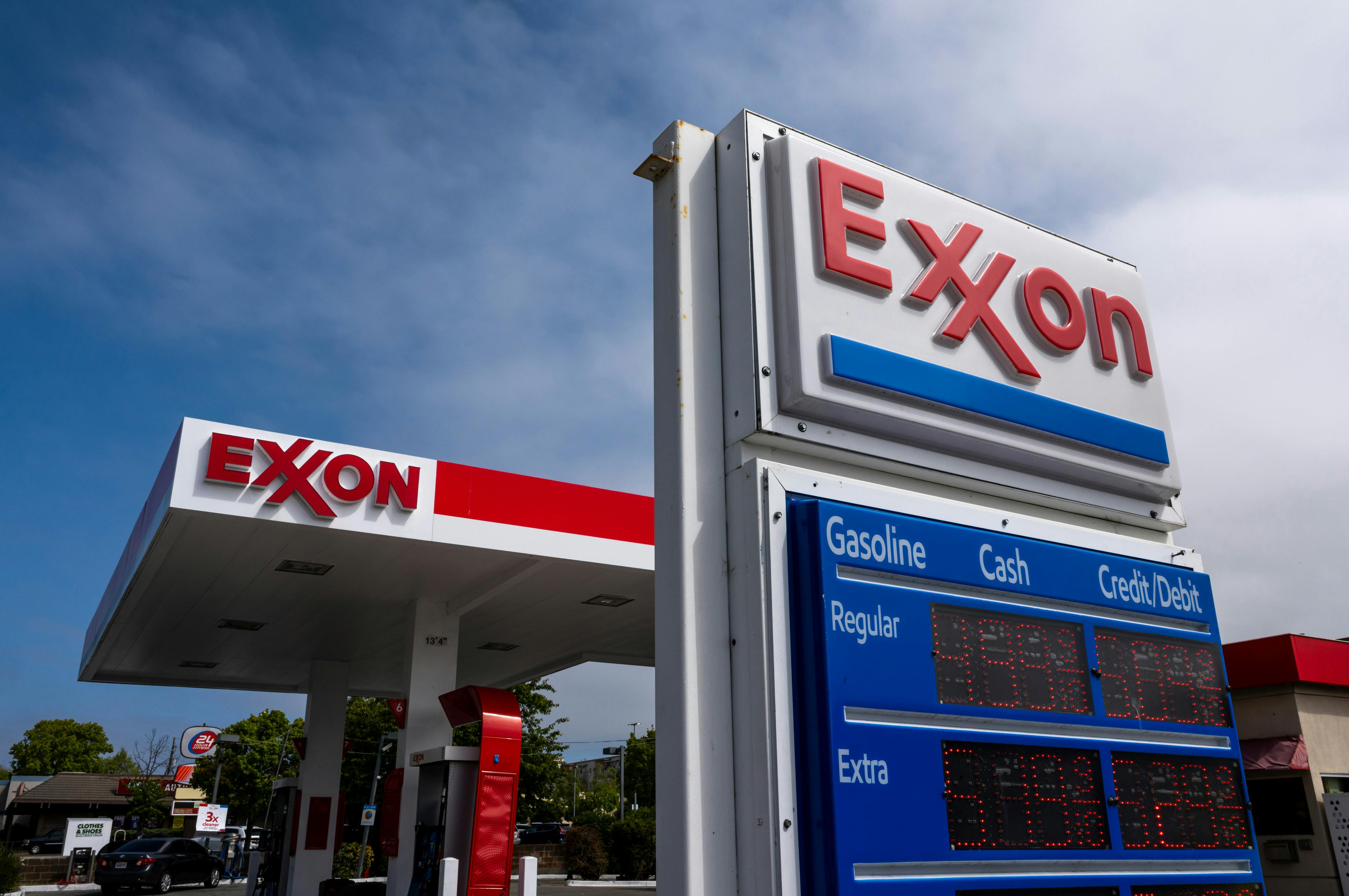 Exxon Mobil gas station