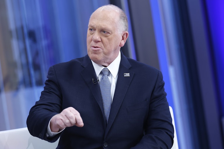 Trump border czar Tom Homan speaks on a panel