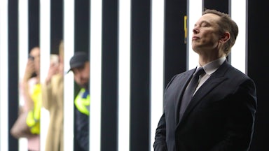 Musk at official opening of new Tesla plant