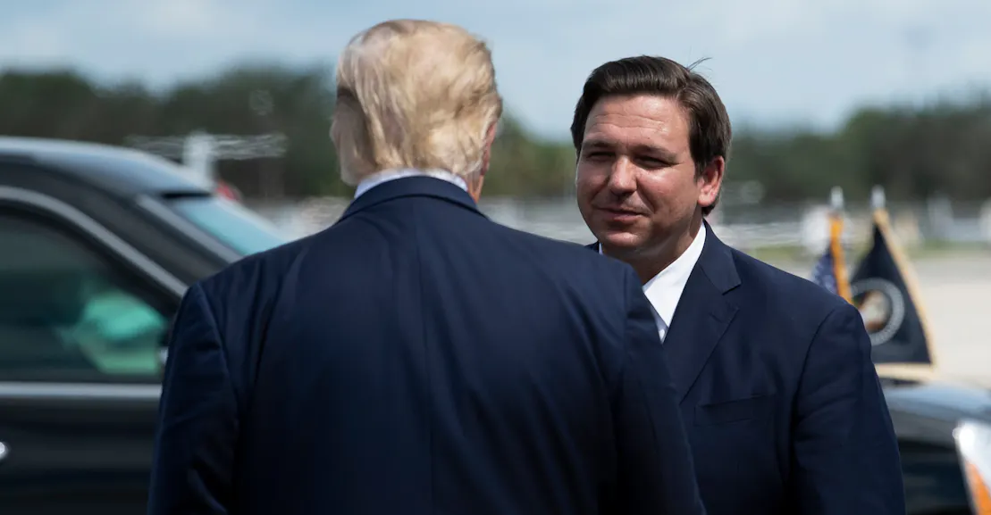 Trump and DeSantis Are on the Brink of War Trump and DeSantis Are on the Brink of War