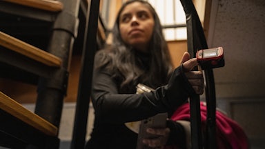 Tiffany Patino, who has struggled with long-haul Covid symptoms for a year