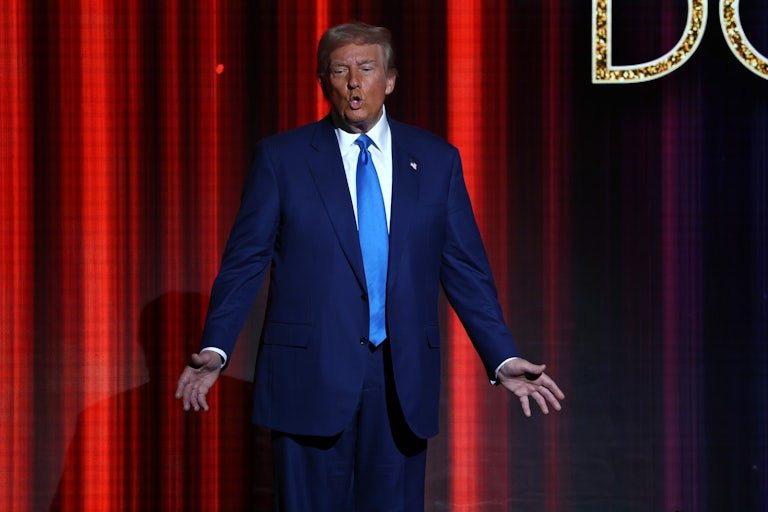Donald Trump speaks