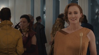 Genevieve O’Reilly plays Mon Mothma in Lucasfilm’s “Andor” on Disney+