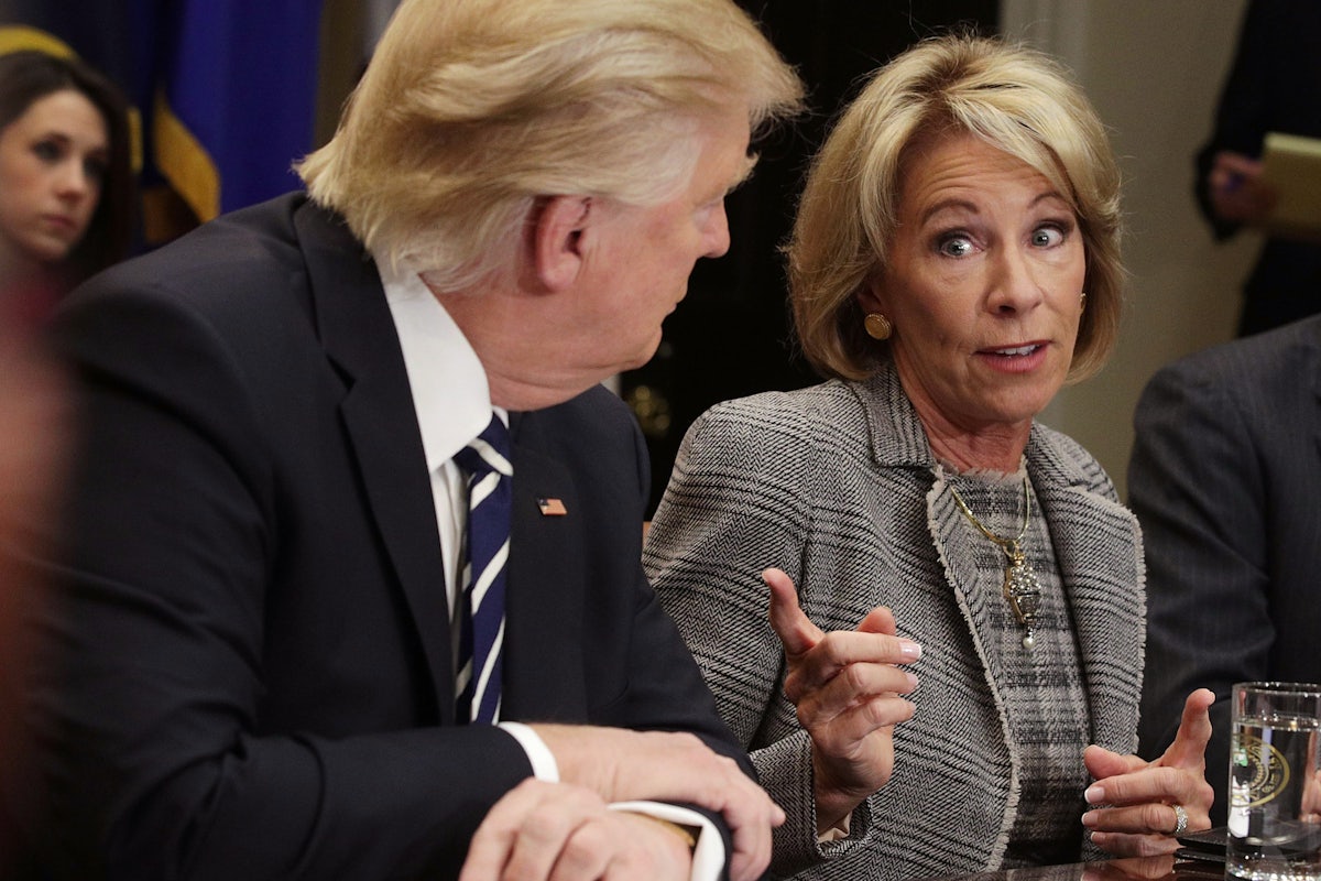 Big Worries About Betsy Devos >> One Teachers Union Is Talking To Betsy Devos The Other One Isn T Big Worries About Betsy Devos >> One Teachers Union Is Talking To Betsy Devos The Other One Isn T