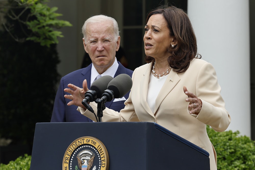 Kamala Harris and Joe Biden