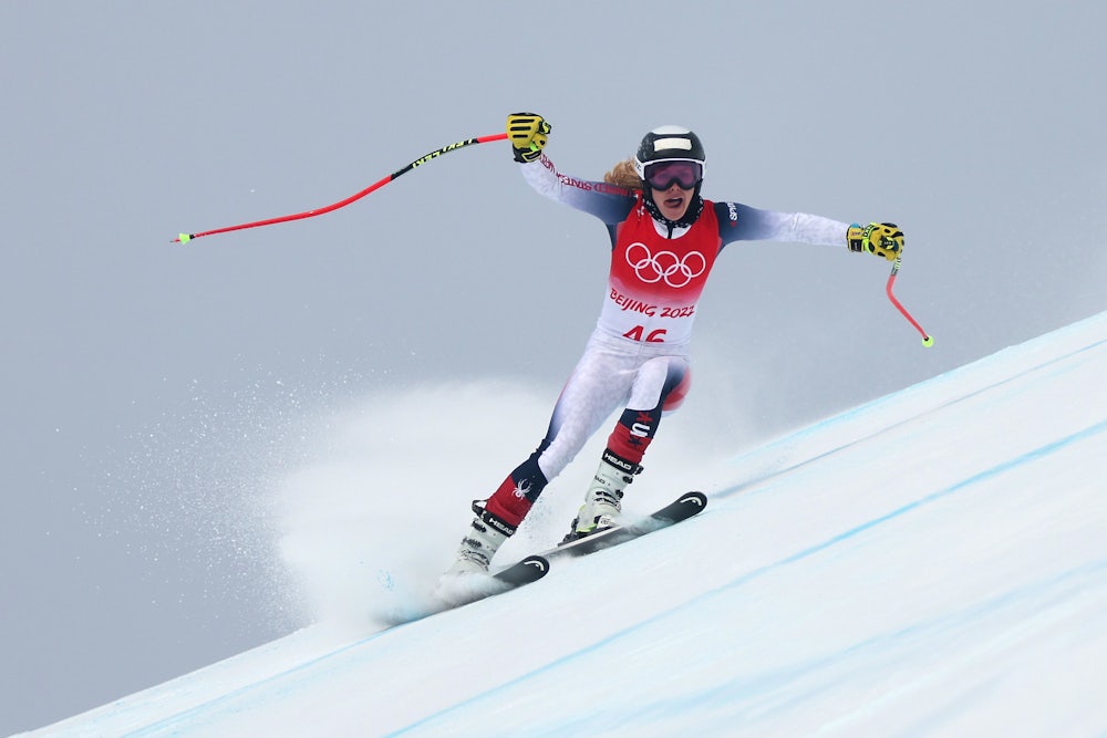 Tricia Morgan turns a corner.