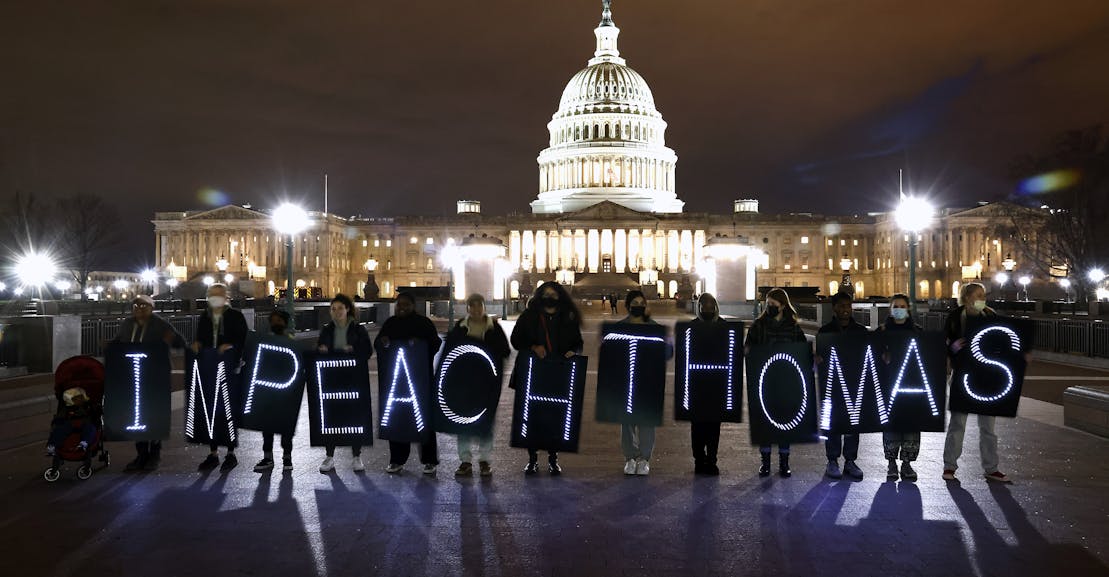 The Growing Number of Lawmakers Calling on Clarence Thomas To Resign—Or Be Impeached The Growing Number of Lawmakers Calling on Clarence Thomas To Resign—Or Be Impeached