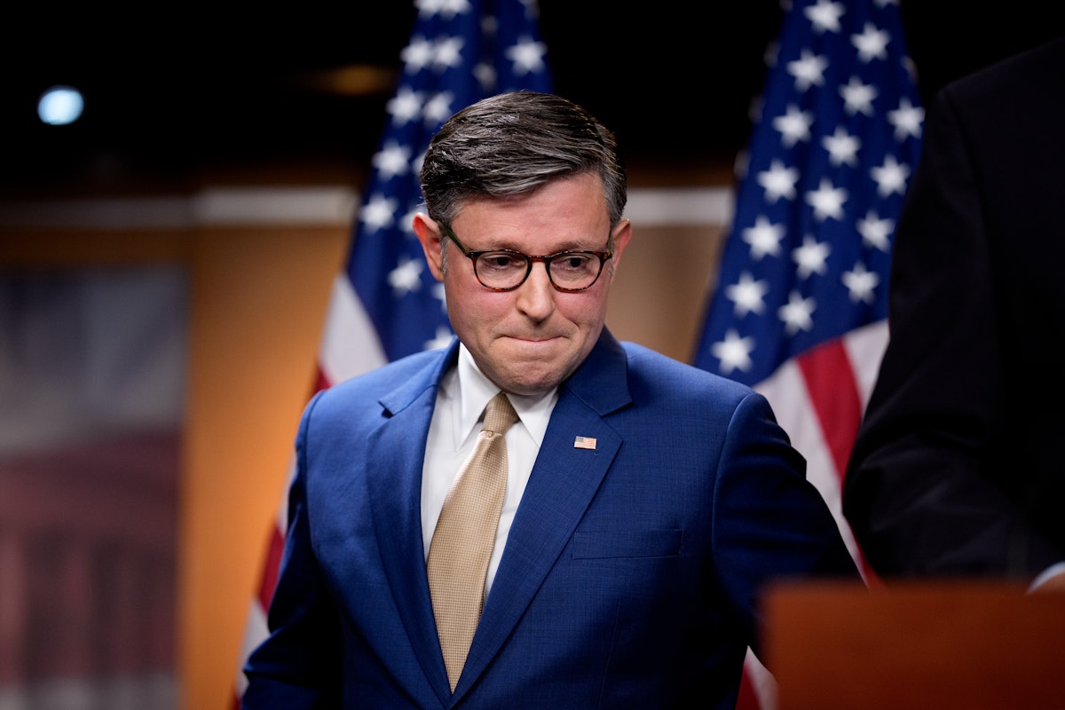 Mike Johnson Pushes Unhinged Gripe About No Kings Protests Mike Johnson Pushes Unhinged Gripe About No Kings Protests