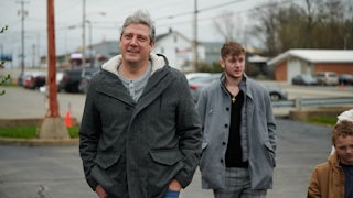 Rep. Tim Ryan at an early voting center