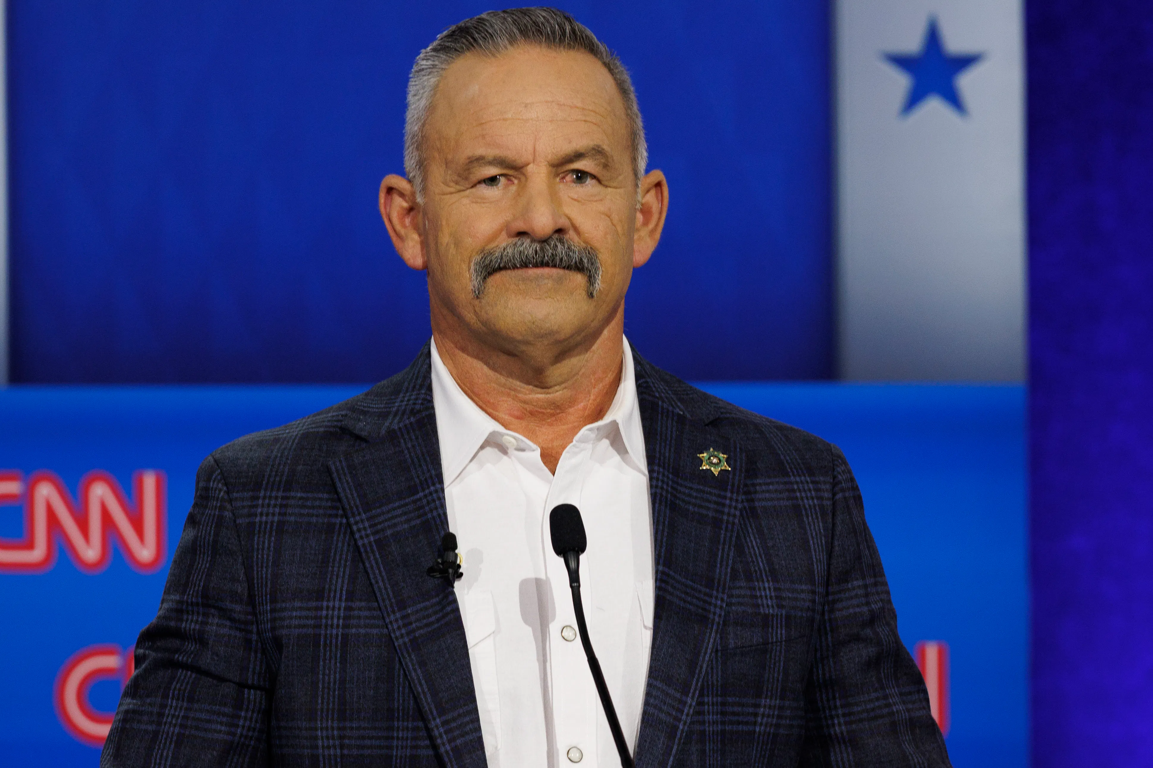 California Republican gubernatorial candidate Chad Bianco