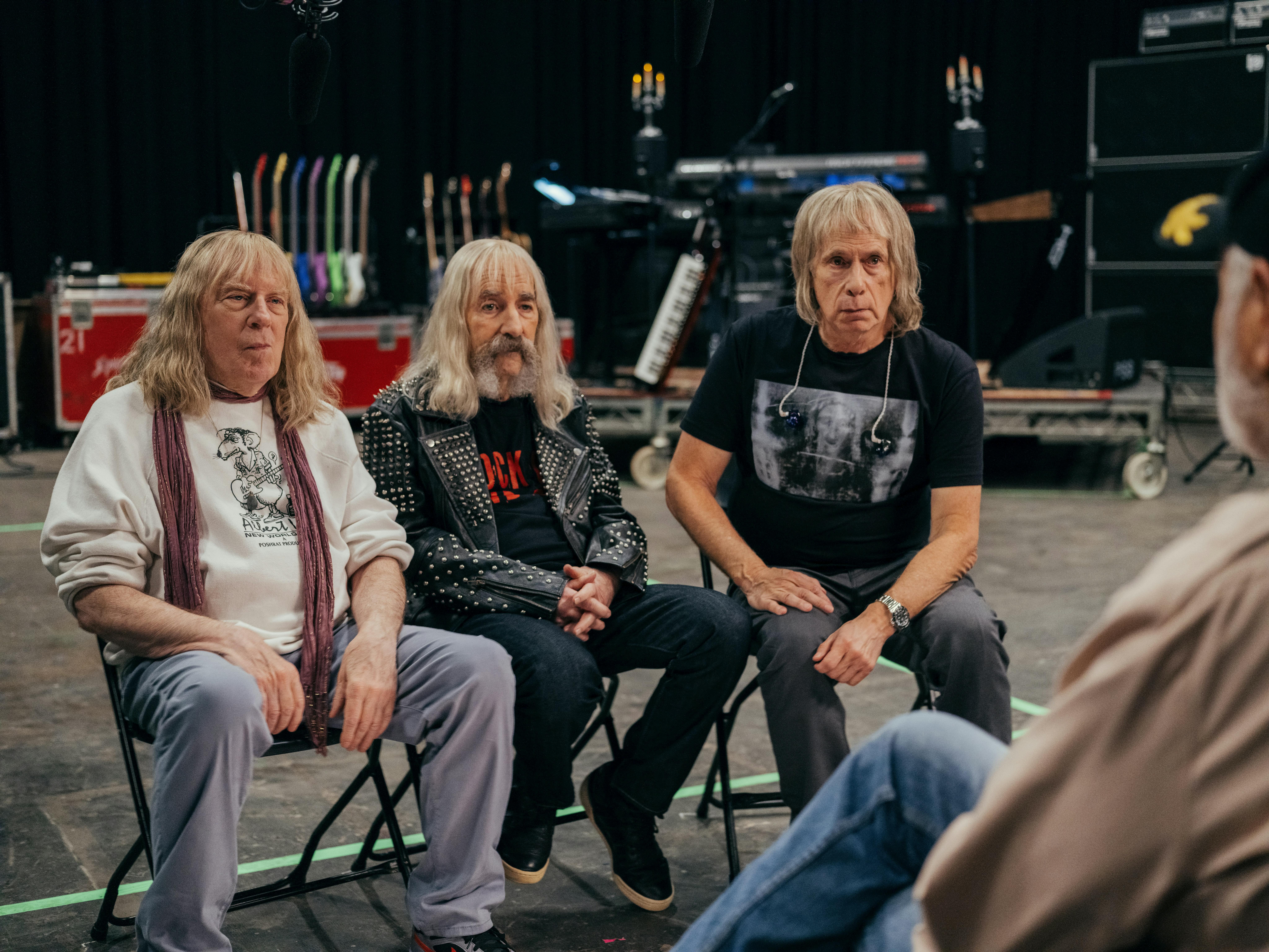 Christopher Guest, Harry Shearer, and Michael McKean in Spinal Tap II