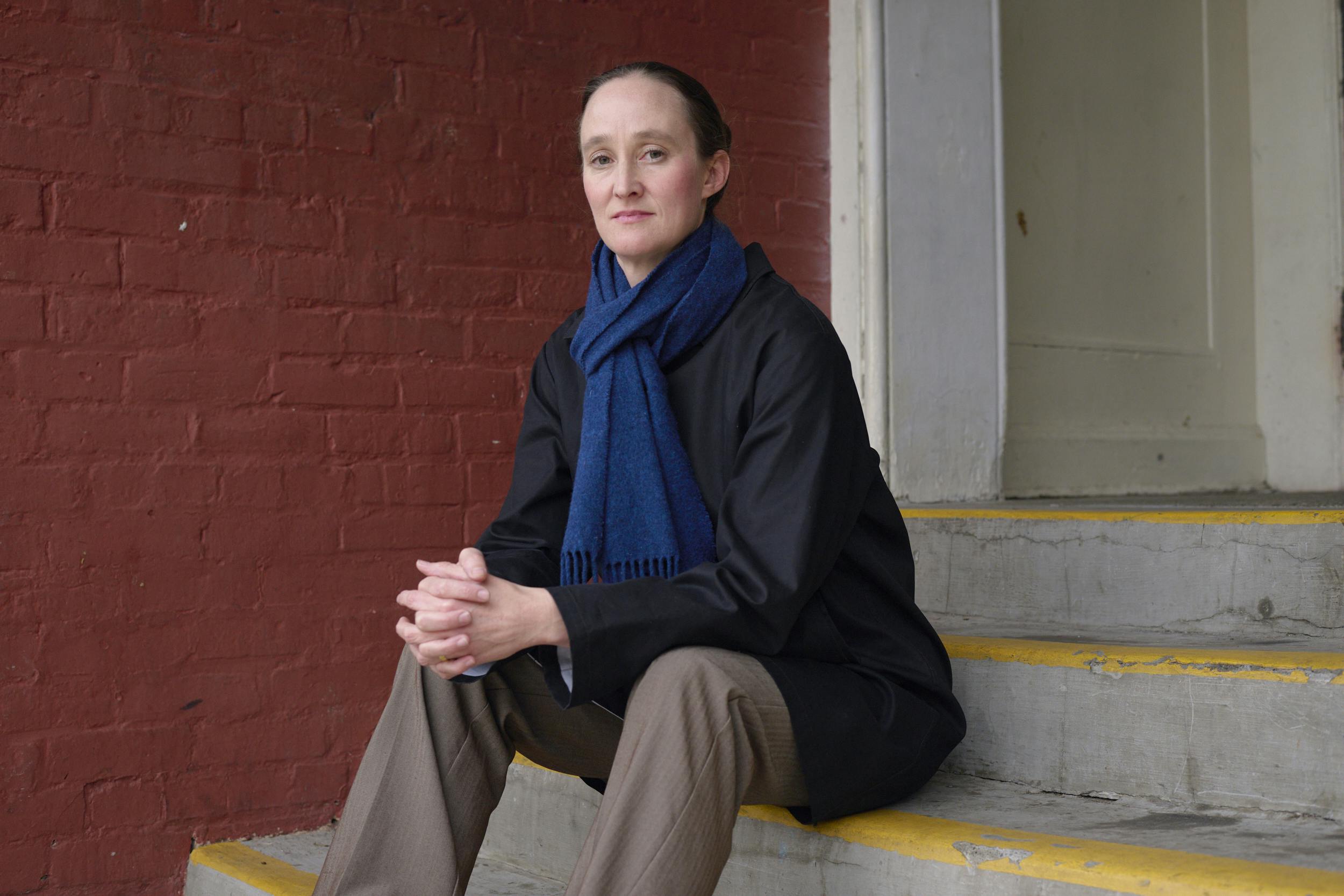 Katie Wilson photographed near the Space Needle.
