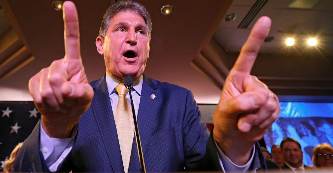 Joe Manchin Finally Has a Good Idea Joe Manchin Finally Has a Good Idea