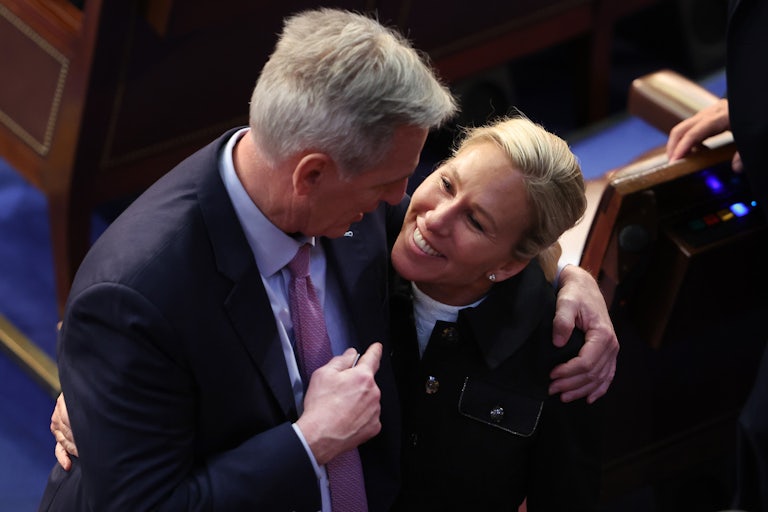 MAGA Negotiator? McCarthy Gives Taylor Greene Key Committee Seat | The New Republic