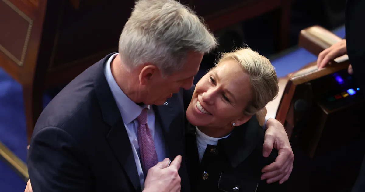 MAGA Negotiator? McCarthy Gives Taylor Greene Key Committee Seat MAGA Negotiator? McCarthy Gives Taylor Greene Key Committee Seat