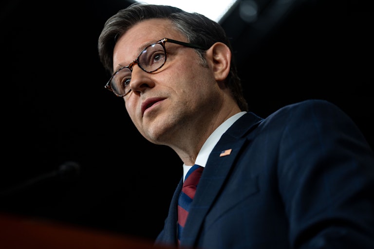 Mike Johnson speaking