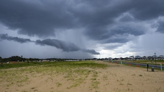 Heavy clouds in Florida