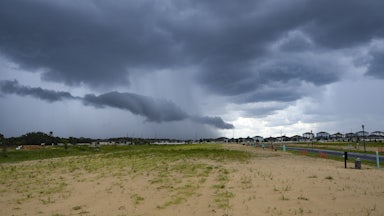 Heavy clouds in Florida