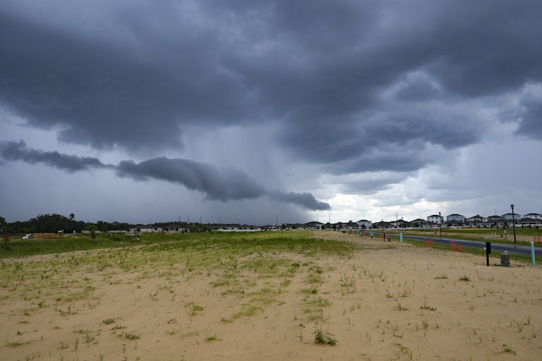 Heavy clouds in Florida