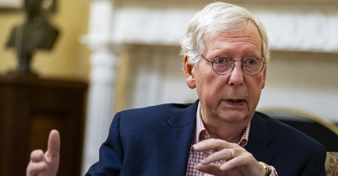 Mitch McConnell’s Big Plan for 2024: Support Anyone Who’s Republican Mitch McConnell’s Big Plan for 2024: Support Anyone Who’s Republican
