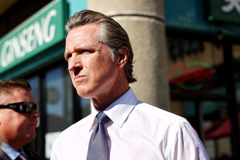 California Governor Gavin Newsom