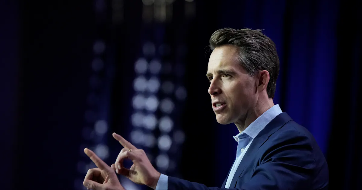 Josh Hawley Quotes White Nationalist Magazine to Celebrate Fourth of July | The New Republic