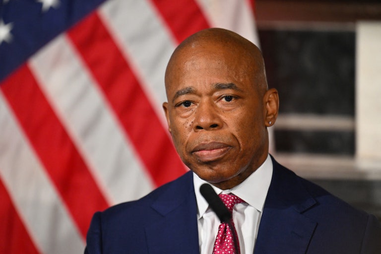 New York City Mayor Eric Adams