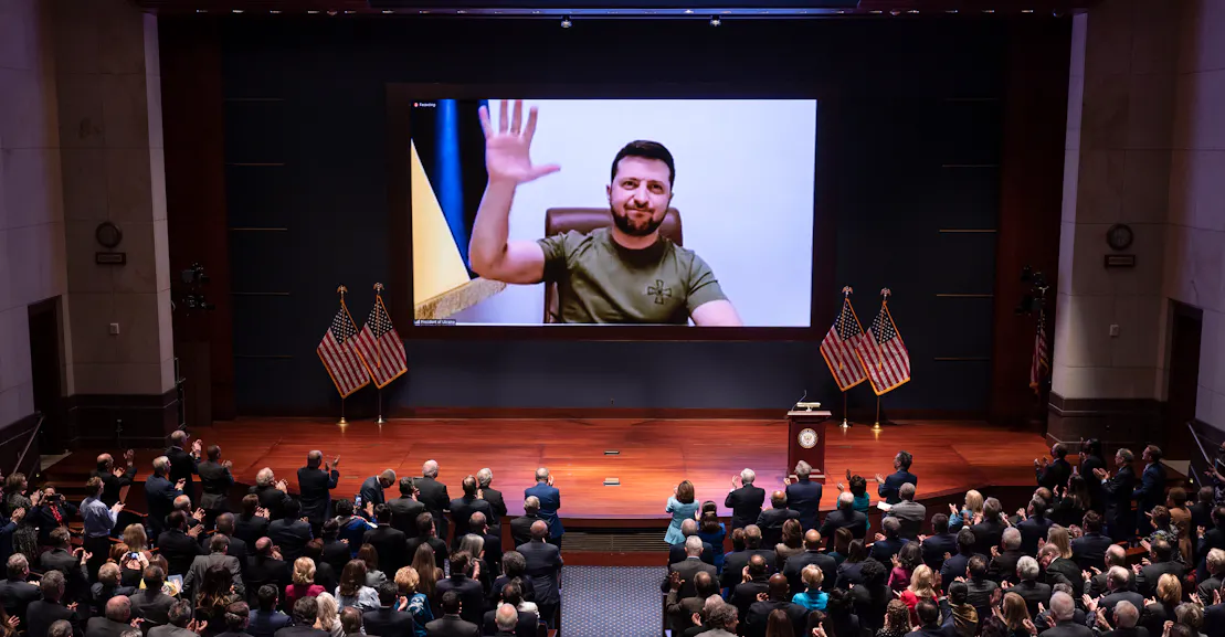 Volodymyr Zelenskiy Used the Power of Images to Sway Congress Volodymyr Zelenskiy Used the Power of Images to Sway Congress