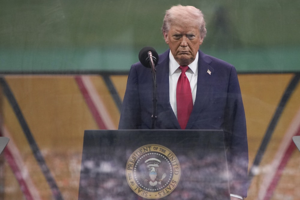 Trump at Saturday’s Army parade