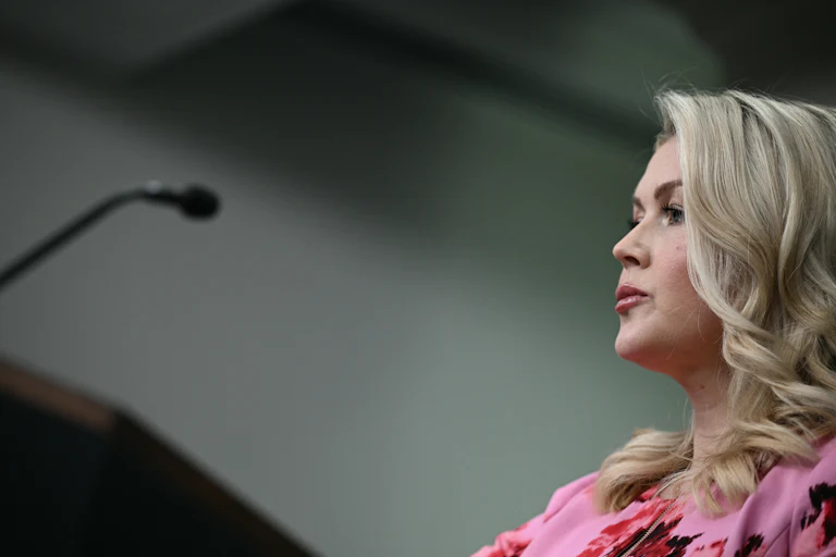 White House press secretary Karoline Leavitt