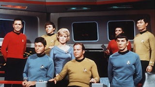 The cast of the original Star Trek series.