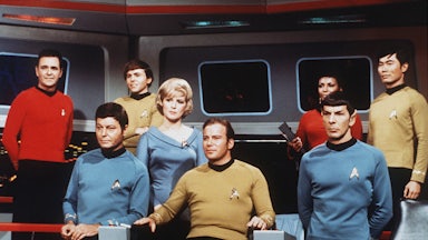 The cast of the original Star Trek series.