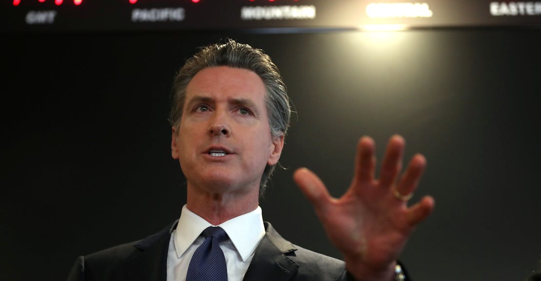 Gavin Newsom Is Blowing It Gavin Newsom Is Blowing It