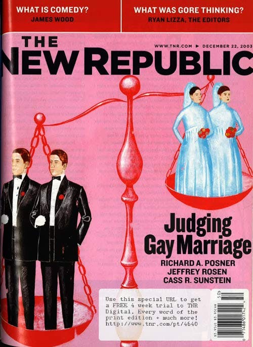 Editorial essay on gay marriage