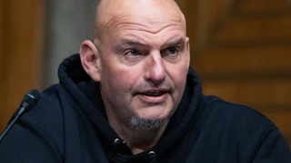 Senator John Fetterman in a hearing