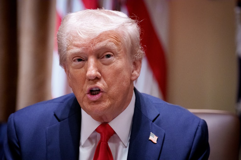 Donald Trump speaking