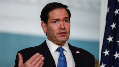 Secretary of State Marco Rubio speaking