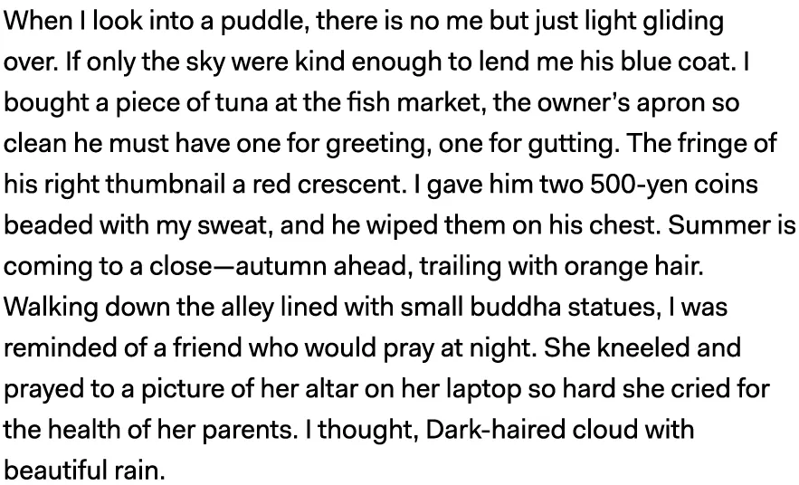 Chronicle of Drifting