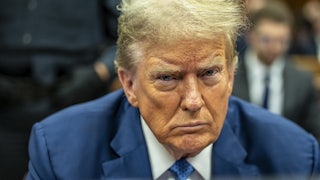Trump in courtroom