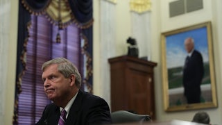 Tom Vilsack testifies during a hearing in 2016.