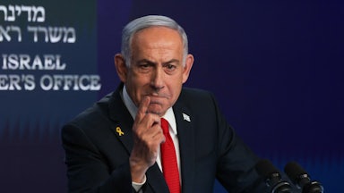 Israeli Prime Minister Benjamin Netanyahu in 2025