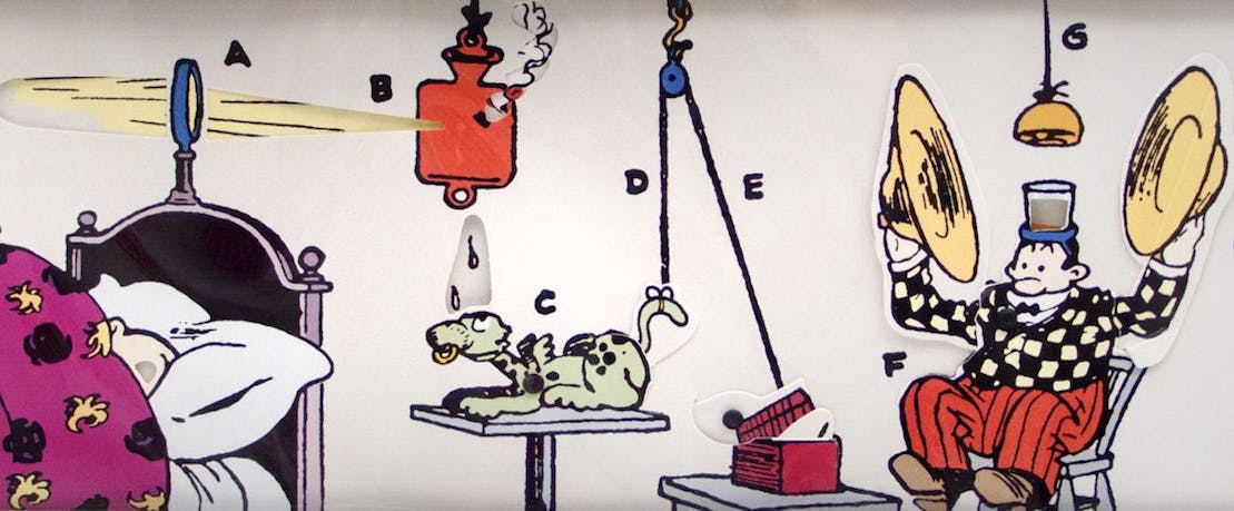 Rube Goldberg's Sketches of Amazing Contraptions The New Republic