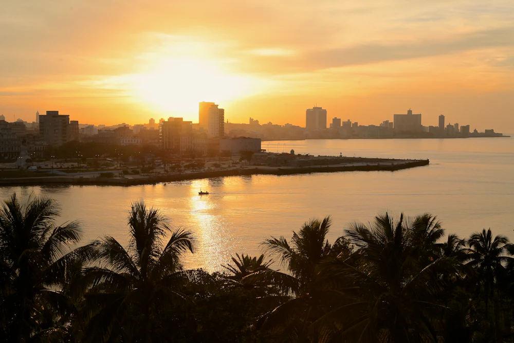 Sunset photo of Havana