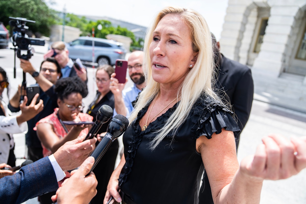 MTG Wades Into MAGA Fight With Weird Screed Blaming Young People MTG Wades Into MAGA Fight With Weird Screed Blaming Young People