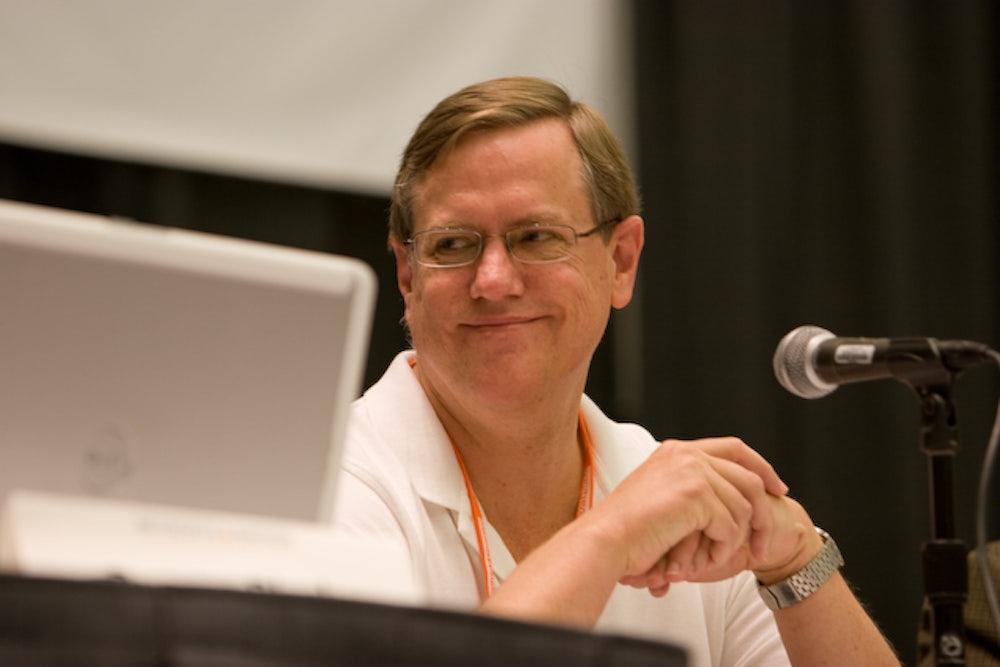 Kevin Drum on a panel on profanity at Netroots Nation in 2008