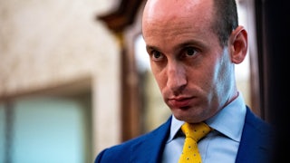 Senior Trump White House adviser Stephen Miller