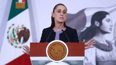 Mexican President Claudia Sheinbaum