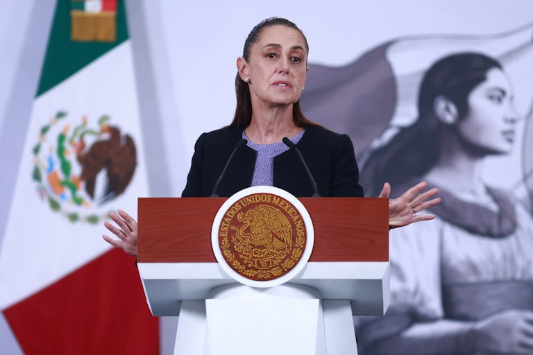 Mexican President Claudia Sheinbaum