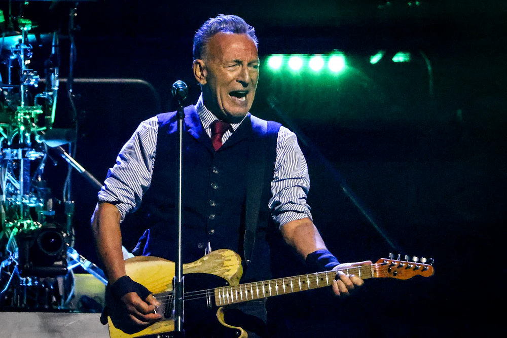 Bruce Springsteen performs in concert with the E Street Band at TD Garden on May 24, 2026.