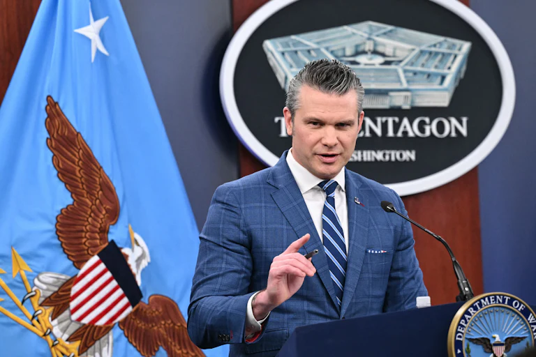 Defense Secretary Pete Hegseth